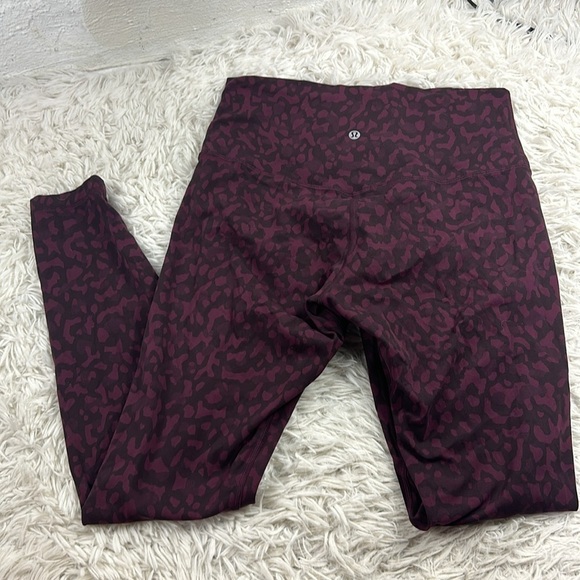 Lululemon Align Pant 28" Formation Camo Dark Adobe Multi - Picture 3 of 5